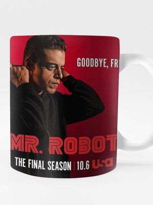 Caneca personalizada mr robot premium