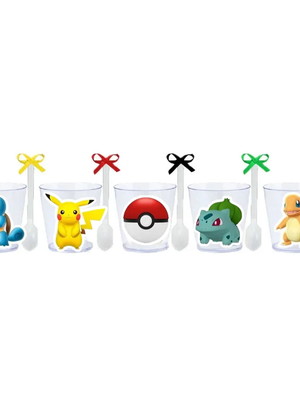 Copinhos com colherzinhas: pokemón