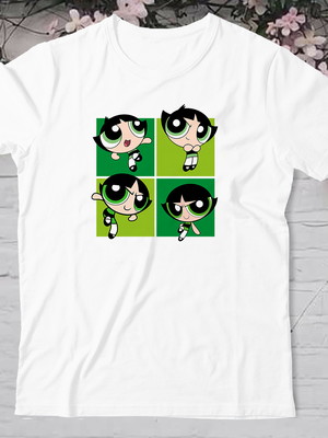 Camiseta personalizada menina super poderosa docinho