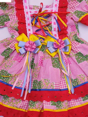 Vestido festa junina - pronta entrega