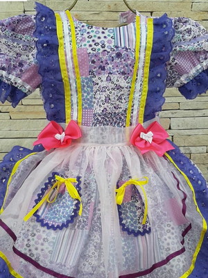 Vestido festa junina - pronta entrega