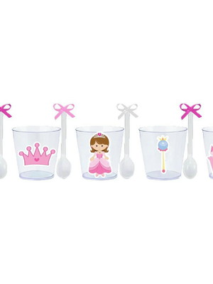 Copinhos com colherzinhas: princesa realeza