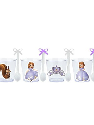 Copinhos com colherzinhas: princesa sofia