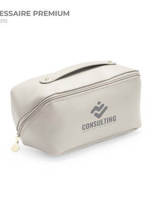 Necessaire brinde premium personalizada com logo | 08272