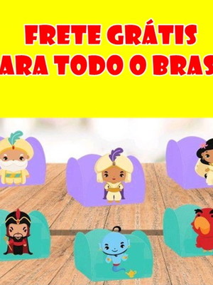 Forminha de doce aladdin