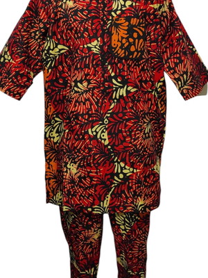 Roupa de ankara masculino