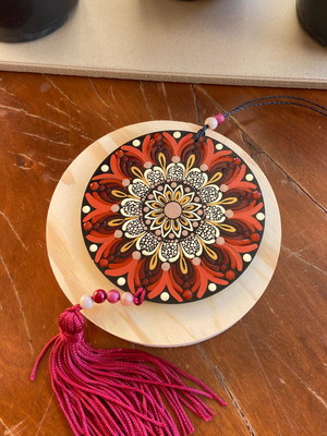 Mandala para carro proteção