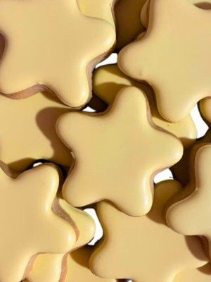 Biscoito estrela glaceado 500g