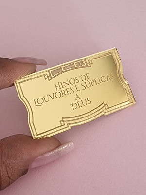 Placas hinário