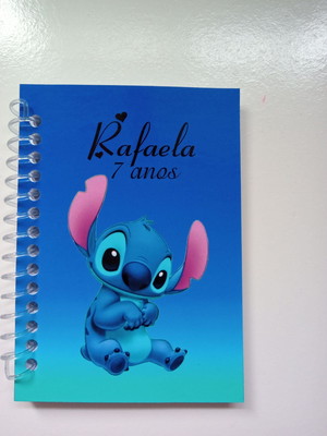 Caderninho/bloquinho stitch 2.0 -7x10 40fls brancas