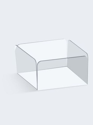 1.000 forminhas quadradas de acetato para doces -3,5x3,5x2,0