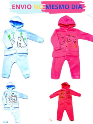 Kit de 2 peças soft capuz bebê quentinho e macio!!!