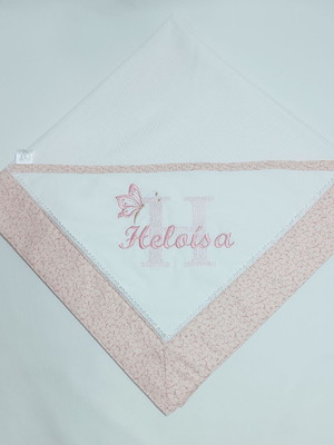 Cueiro de flanela personalizado
