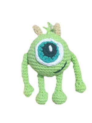 Amigurumi mike wazowski