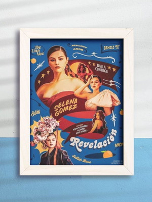 Quadro decorativo selena gomez prime