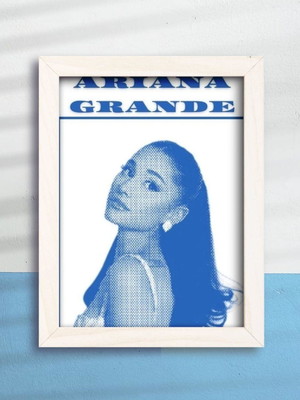 Quadro decorativo ariana grande