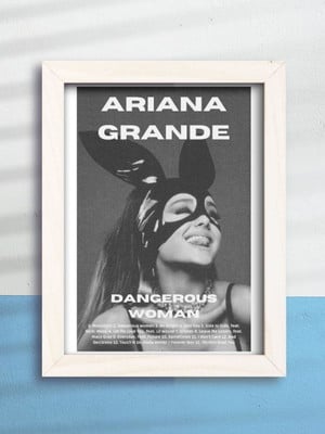 Quadro decorativo ariana grande prime