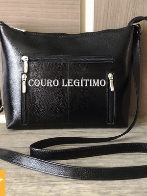 Bolsa feminina de couro legítimo ref-021 g