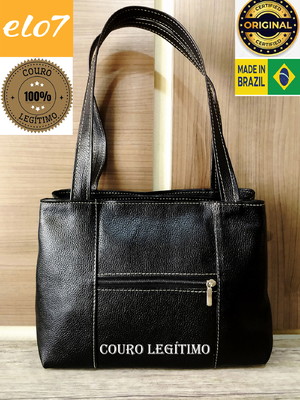 Bolsa feminina de couro legítimo ref- 110