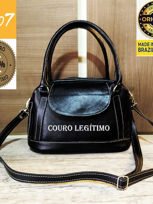 Bolsa feminina de couro legítimo ref- 225