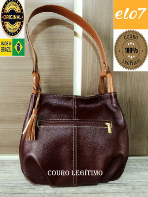 Bolsa feminina de couro legítimo ref- 751