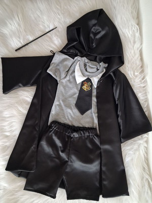 Fantasia hogwarts/harry potter bebê