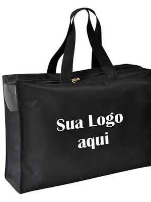 Bolsa condicional grande personalizada em lona