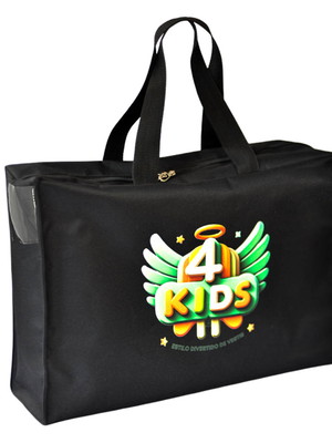 Bolsa condicional grande personalizada em lona - atacado