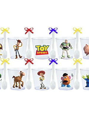 Copinhos com colherzinhas: toy story