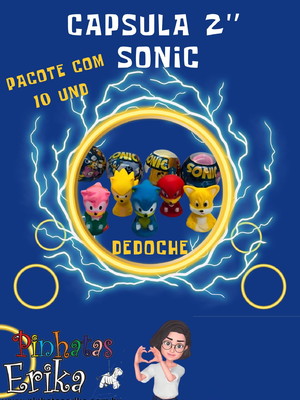Cápsula sonic - pacote com 10 unidades