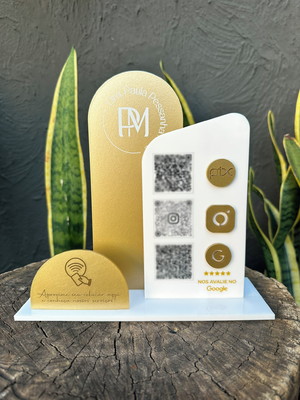 Placa de pix - personalizada 9