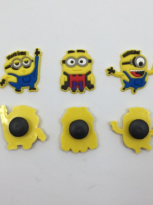 Pins minions 3mm 10 unidades
