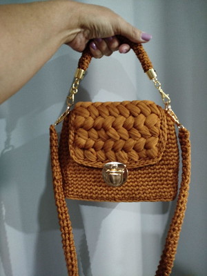 Bolsa diva cor caramelo