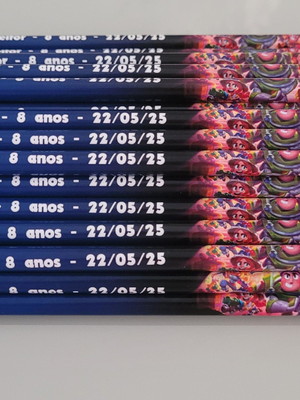 Lápis personalizado sem laço