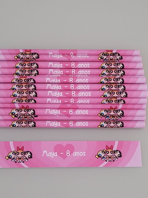 Lápis personalizado sem laço