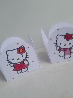 Forminha para doces hello kitty