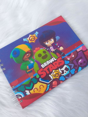 Livro de colorir "brawl stars"