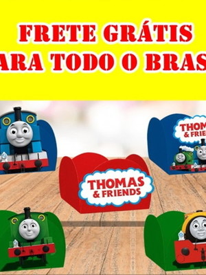 Forminha de doce thomas e seus amigos