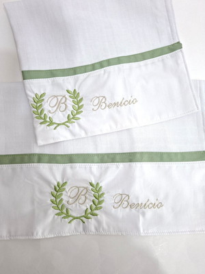 Fraldinha de boca personalizada