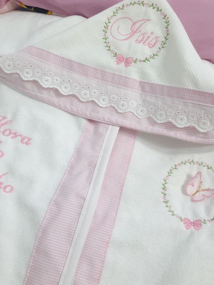 Toalha de banho infantil grande com capuz personalizada