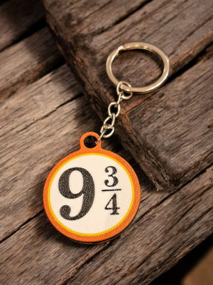 Kit 10 chaveiros harry potter plataforma 9 3/4 hogwarts