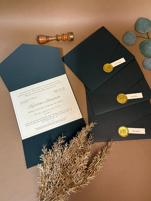 Convite de casamento
