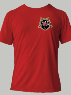 Camiseta da banda slayer