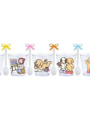 Copinhos com colherzinhas: bobbie goods