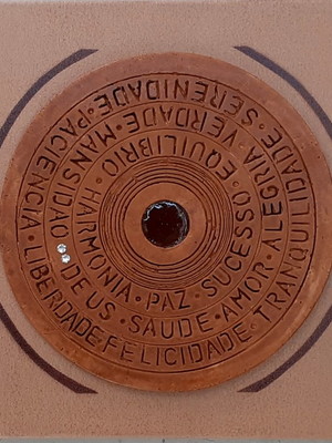 Quadro mensagem circulo