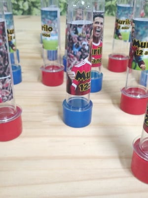 Cristiano ronaldo tubetes personalizados pronta entrega
