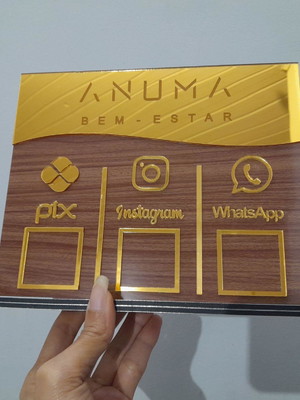Placa qr-code