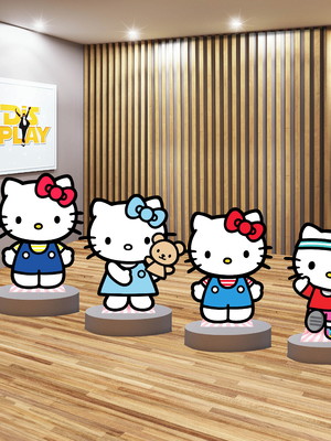 Display hello kitty (chão)