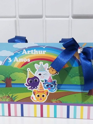 Sacola personalizada bolofofos
