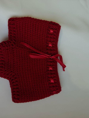Calcinha de crochê para bebes